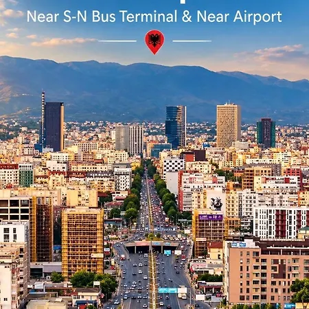 Apartament Comfort&cozy Near Airport&bus Terminal Tirana
